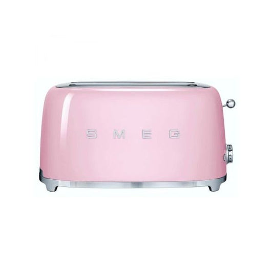 Smeg 4 Slice Pink Toaster